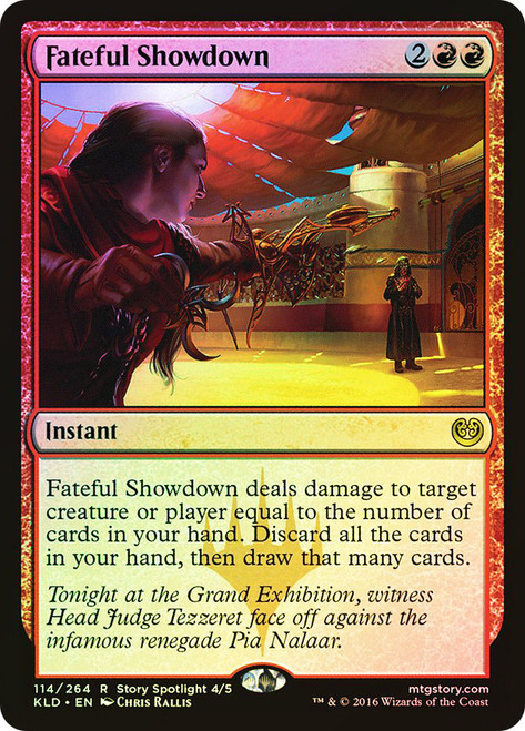 Fateful Showdown\nKaladesh\nSingle\nMagic The Gathering