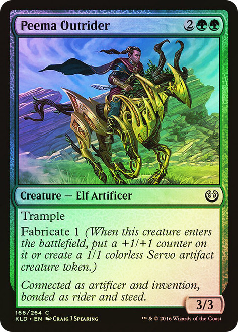 Peema Outrider\nKaladesh\nSingle\nMagic The Gathering