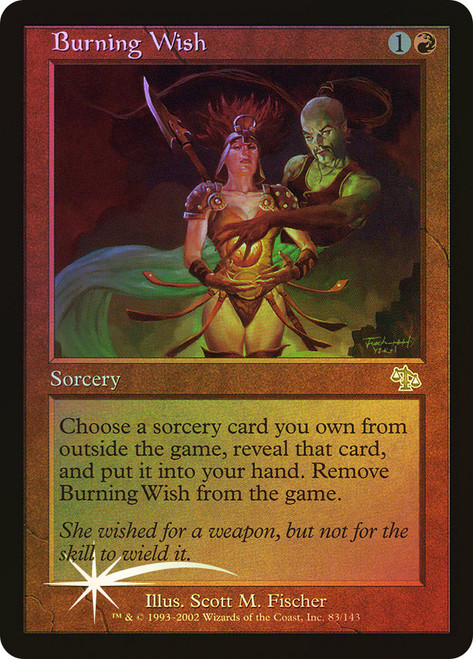 Burning Wish\nJudgment\nSingle\nMagic The Gathering