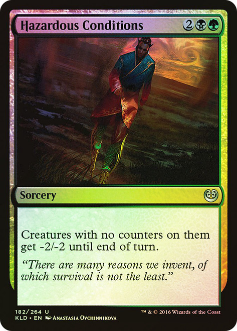 Hazardous Conditions\nKaladesh\nSingle\nMagic The Gathering