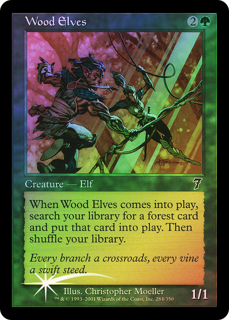 MTG Wood Elves 10枚 MTG- Wood Elves - 7th Edition (7ED) NM | eBay