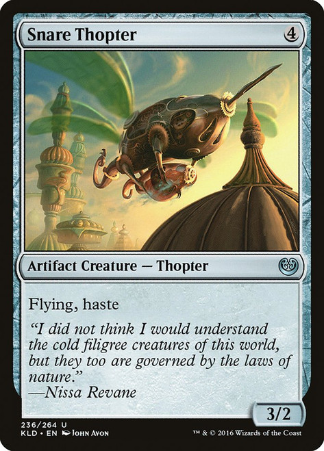 Snare Thopter\nKaladesh\nSingle\nMagic The Gathering