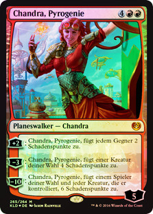 Chandra, Pyrogenius (Introductory Product)
Kaladesh (Foil) - German
Single
Magic The Gathering