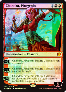 Chandra, Pyrogenius (Introductory Product)
Kaladesh (Foil) - Italian
Single
Magic The Gathering