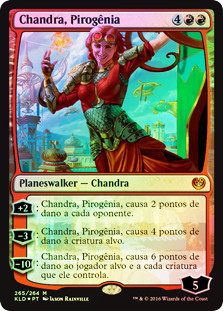 Chandra, Pyrogenius (Introductory Product)
Kaladesh (Foil) - Portuguese
Single
Magic The Gathering
