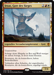 Iroas, God of Victory
Commander: 2016 Edition - German
Single
Magic The Gathering