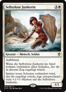 Selfless Squire
Commander: 2016 Edition - German
Single
Magic The Gathering