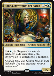 Hanna, Ship's Navigator
Commander: 2016 Edition - Spanish
Single
Magic The Gathering
