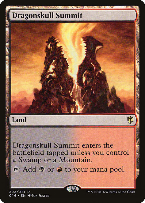 Dragonskull Summit\nCommander: 2016 Edition\nSingle\nMagic The Gathering