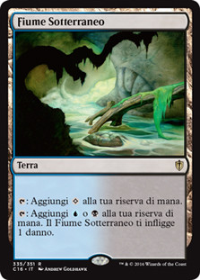 Underground River
Commander: 2016 Edition - Italian
Single
Magic The Gathering