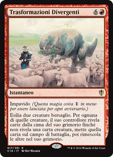 Divergent Transformations
Commander: 2016 Edition - Italian
Single
Magic The Gathering