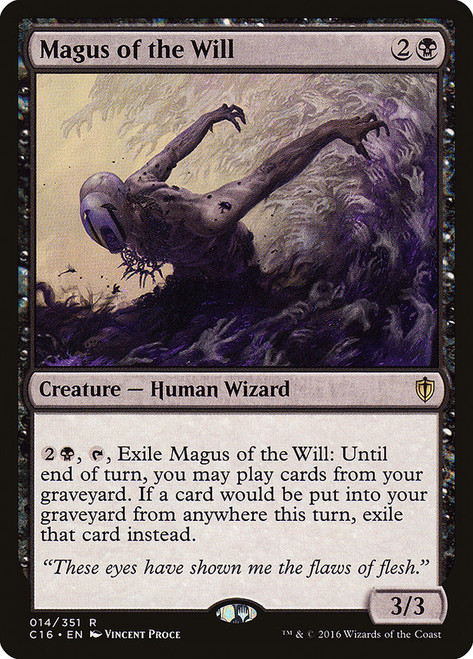 Magus of the Will\nCommander: 2016 Edition\nSingle\nMagic The Gathering