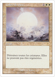 Wrath Of God
7th Edition - French
Single
Magic The Gathering
