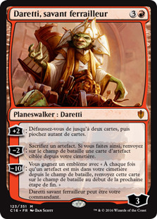 Daretti, Scrap Savant
Commander: 2016 Edition - French
Single
Magic The Gathering