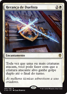 Duelist's Heritage
Commander: 2016 Edition - Portuguese
Single
Magic The Gathering