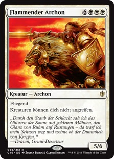 Blazing Archon
Commander: 2016 Edition - German
Single
Magic The Gathering