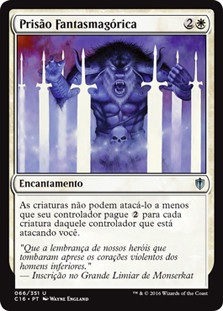 Ghostly Prison
Commander: 2016 Edition - Portuguese
Single
Magic The Gathering