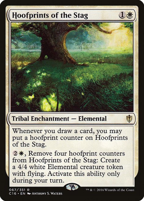 Hoofprints of the Stag\nCommander: 2016 Edition\nSingle\nMagic The Gathering