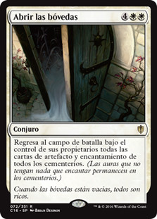 Open the Vaults
Commander: 2016 Edition - Spanish
Single
Magic The Gathering