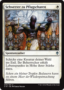 Swords to Plowshares
Commander: 2016 Edition - German
Single
Magic The Gathering