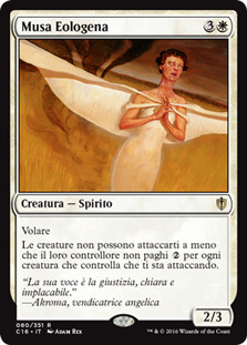 Windborn Muse
Commander: 2016 Edition - Italian
Single
Magic The Gathering