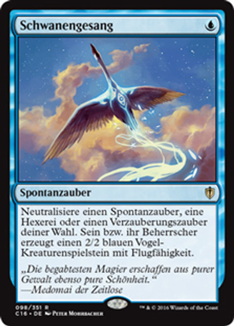 Swan Song
Commander: 2016 Edition - German
Single
Magic The Gathering