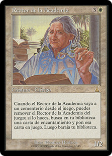 Academy Rector
Urza's Destiny - Spanish
Single
Magic The Gathering