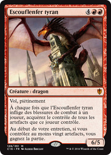 Hellkite Tyrant
Commander: 2016 Edition - French
Single
Magic The Gathering