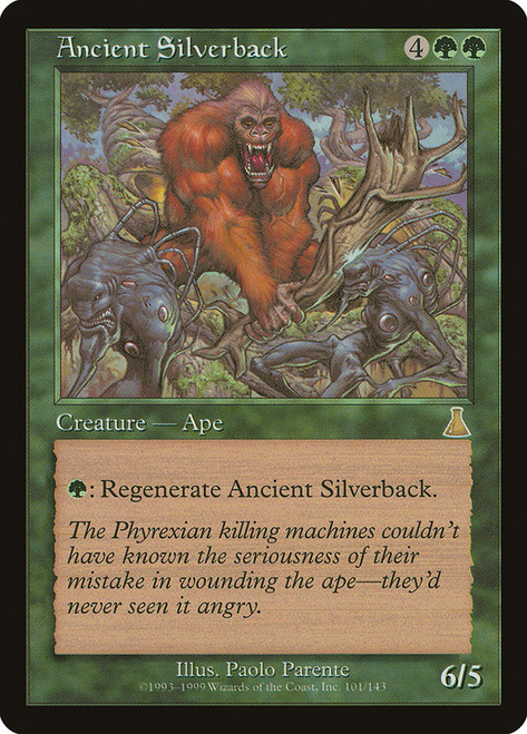 Ancient Silverback\nUrza's Destiny\nSingle\nMagic The Gathering