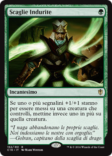 Hardened Scales
Commander: 2016 Edition - Italian
Single
Magic The Gathering