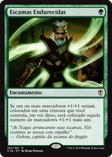 Hardened Scales
Commander: 2016 Edition - Portuguese
Single
Magic The Gathering