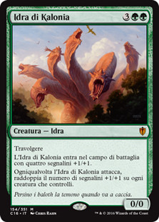 Kalonian Hydra
Commander: 2016 Edition - Italian
Single
Magic The Gathering
