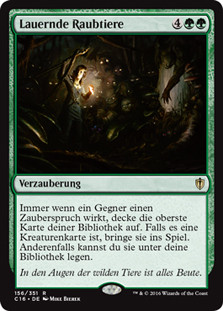 Lurking Predators
Commander: 2016 Edition - German
Single
Magic The Gathering