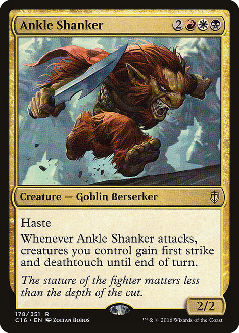 Ankle Shanker\nCommander: 2016 Edition\nSingle\nMagic The Gathering