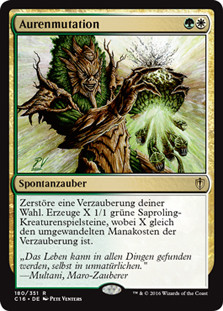 Aura Mutation
Commander: 2016 Edition - German
Single
Magic The Gathering