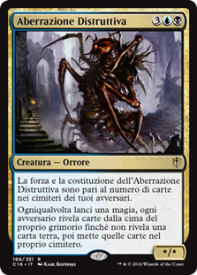 Consuming Aberration
Commander: 2016 Edition - Italian
Single
Magic The Gathering