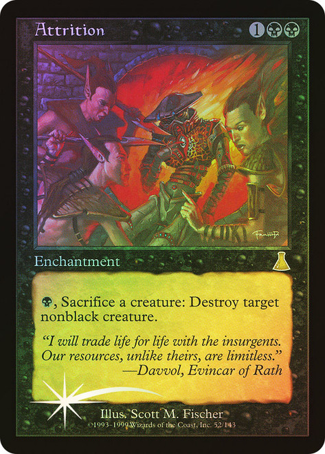 Attrition\nUrza's Destiny\nSingle\nMagic The Gathering