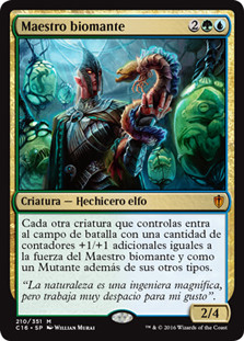 Master Biomancer
Commander: 2016 Edition - Spanish
Single
Magic The Gathering