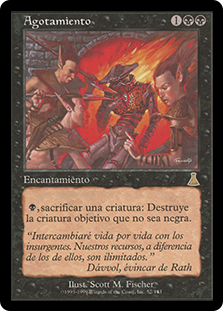 Attrition
Urza's Destiny - Spanish
Single
Magic The Gathering