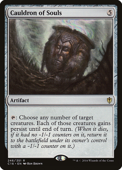 Cauldron of Souls\nCommander: 2016 Edition\nSingle\nMagic The Gathering