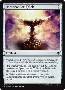Everflowing Chalice
Commander: 2016 Edition - German
Single
Magic The Gathering