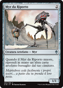 Myr Retriever
Commander: 2016 Edition - Italian
Single
Magic The Gathering
