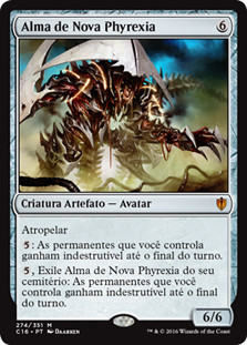 Soul of New Phyrexia
Commander: 2016 Edition - Portuguese
Single
Magic The Gathering
