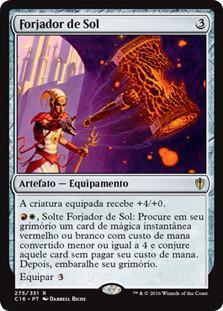 Sunforger
Commander: 2016 Edition - Portuguese
Single
Magic The Gathering