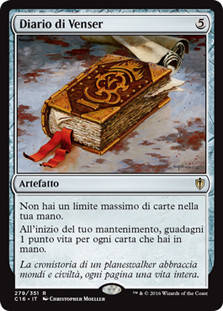 Venser's Journal
Commander: 2016 Edition - Italian
Single
Magic The Gathering