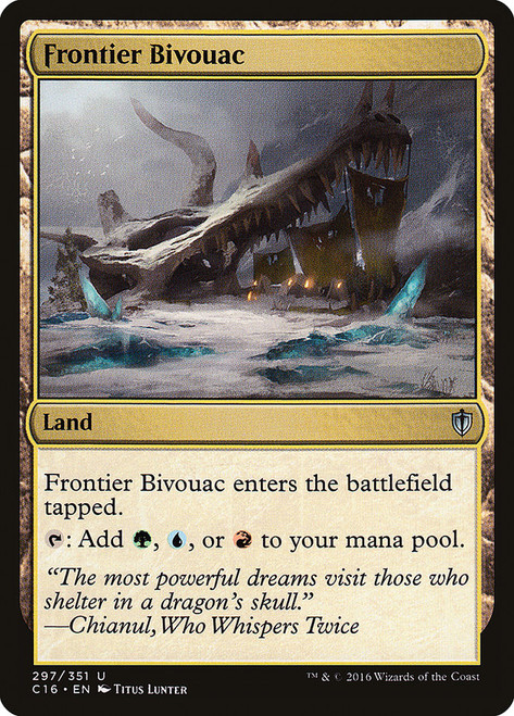 Frontier Bivouac\nCommander: 2016 Edition\nSingle\nMagic The Gathering