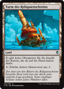 Reliquary Tower
Commander: 2016 Edition - German
Single
Magic The Gathering