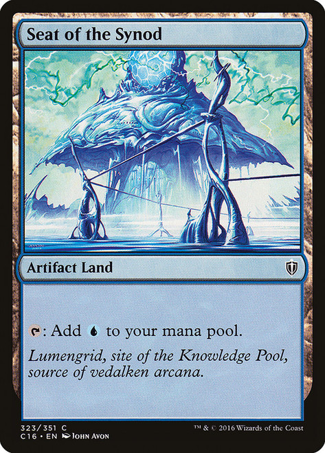 Seat of the Synod\nCommander: 2016 Edition\nSingle\nMagic The Gathering