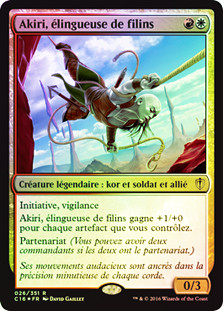 Akiri, Line-Slinger
Commander: 2016 Edition - French
Single
Magic The Gathering