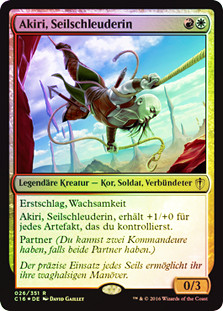 Akiri, Line-Slinger
Commander: 2016 Edition - German
Single
Magic The Gathering